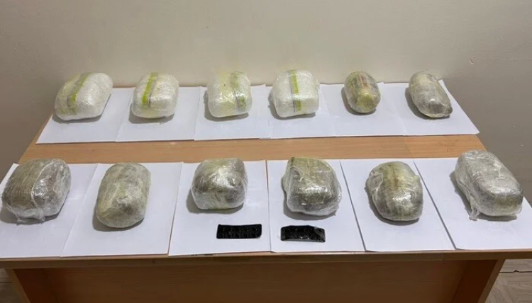 İrandan Azərbaycana narkotik keçirilməsinin qarşısı alınıb