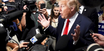 Amerikanın ən böyük beş telekanalı ABŞ Prezidenti Donald Trampın tədbirlərini işıqlandırmağı dayandırıb