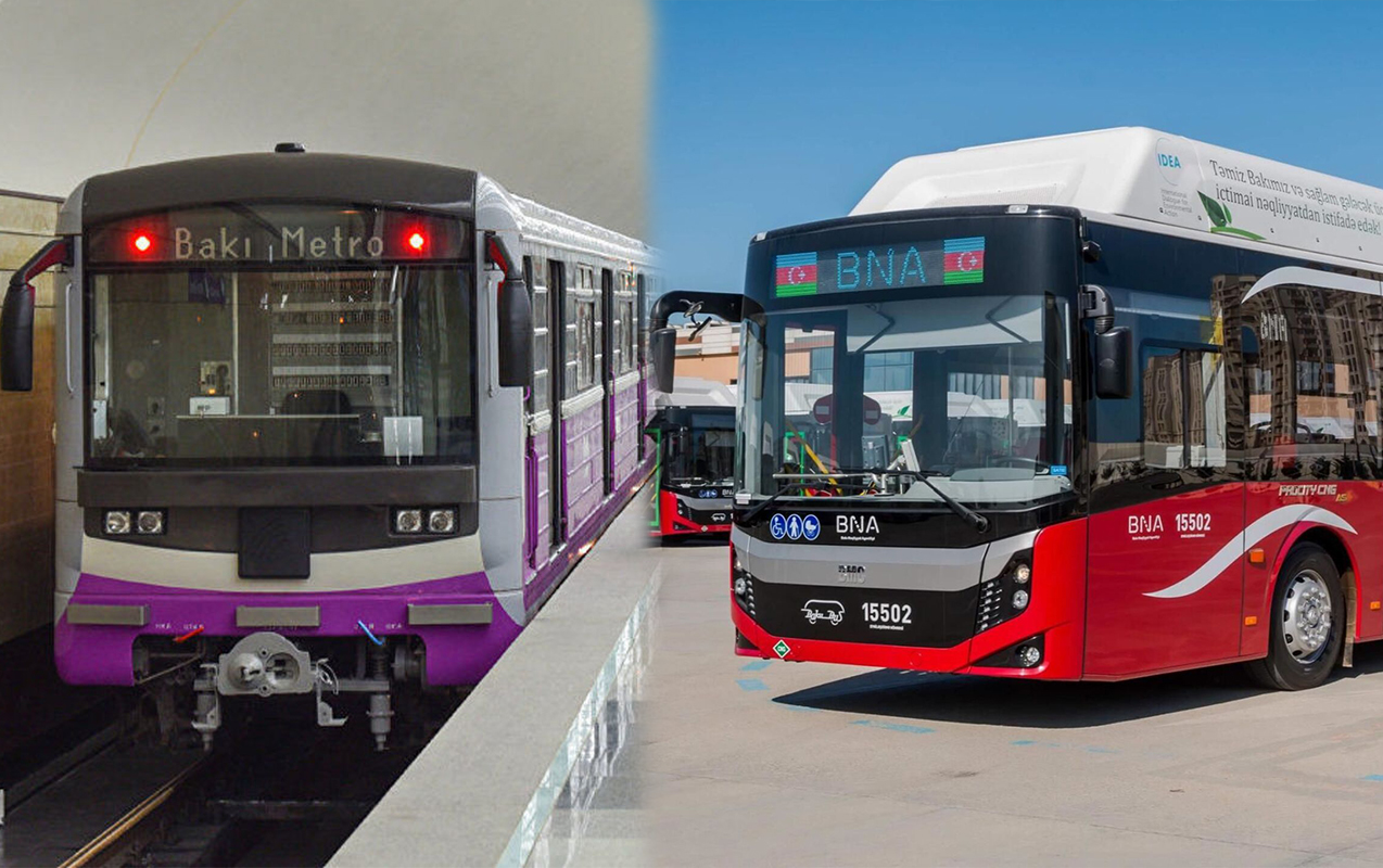 Bu şəxslər üçün avtobus və metro PULSUZDUR
